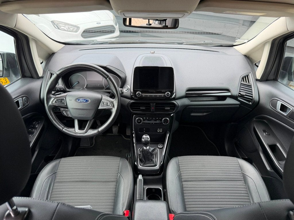 Ford EcoSport 1.0 EcoBoost Titanium Navi I PDC I Stoelverw I, Auto's, Ford, Voorwielaandrijving, 125 pk, Gebruikt, Leder en Stof