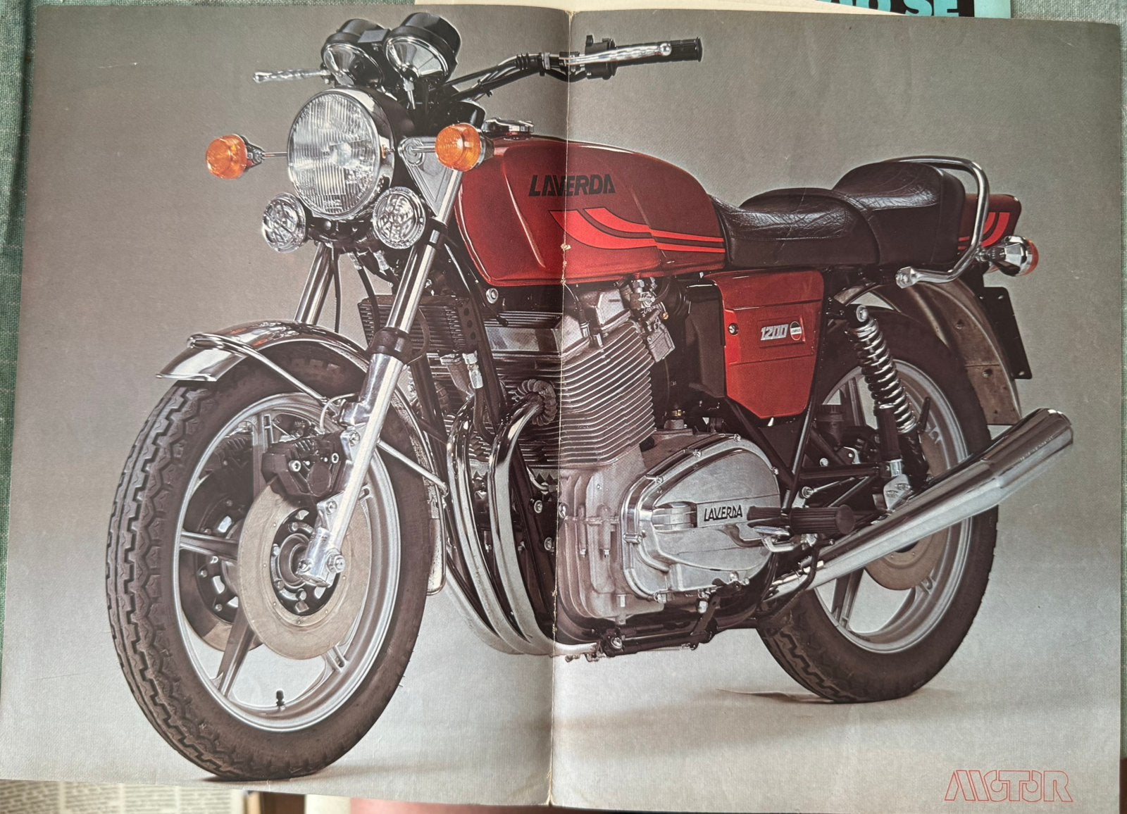 Poster Laverda 1200, Verzenden, Zo goed als nieuw, Motoren