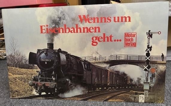 Wenns um Eisenbahnen geht... Motorbuch Verlag, Ophalen of Verzenden, Zo goed als nieuw, Trein, Overige typen