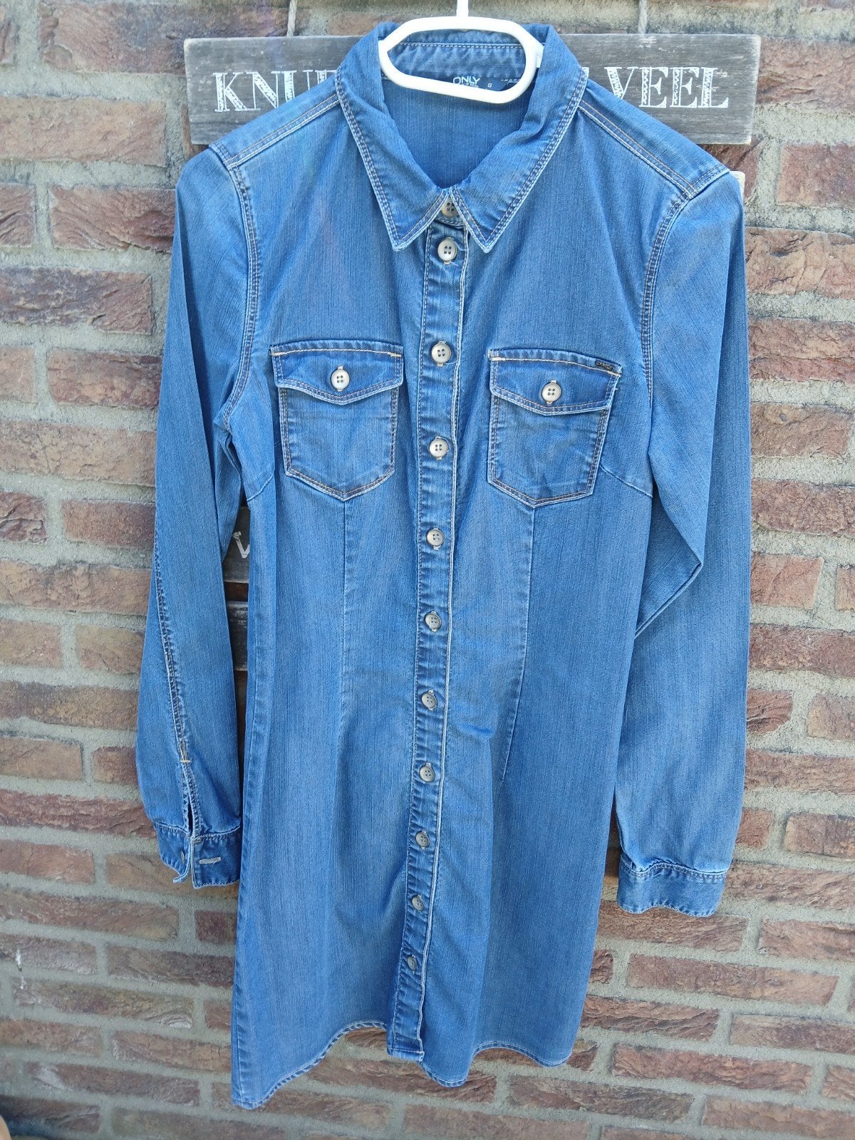 Mooi spijkerjurkje van Only. Maat S Als nieuw!!!, Kleding | Dames, Only, Ophalen, Zo goed als nieuw, Maat 36 (S)