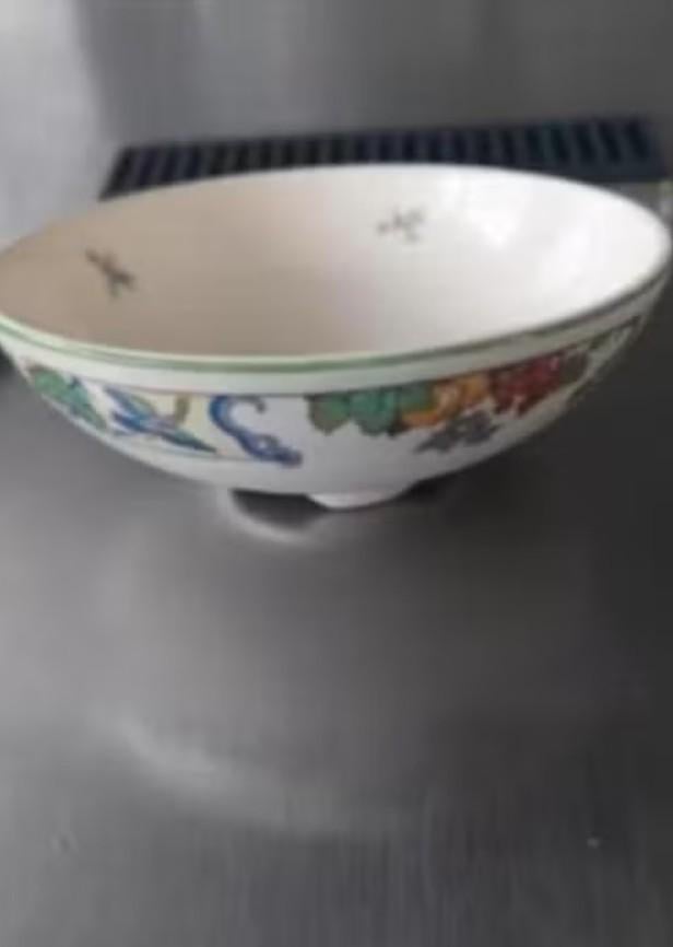 Koninklijke Plateel Bakkerij fruitschaal/ lekbakje, Overige typen, Ophalen of Verzenden, Gebruikt