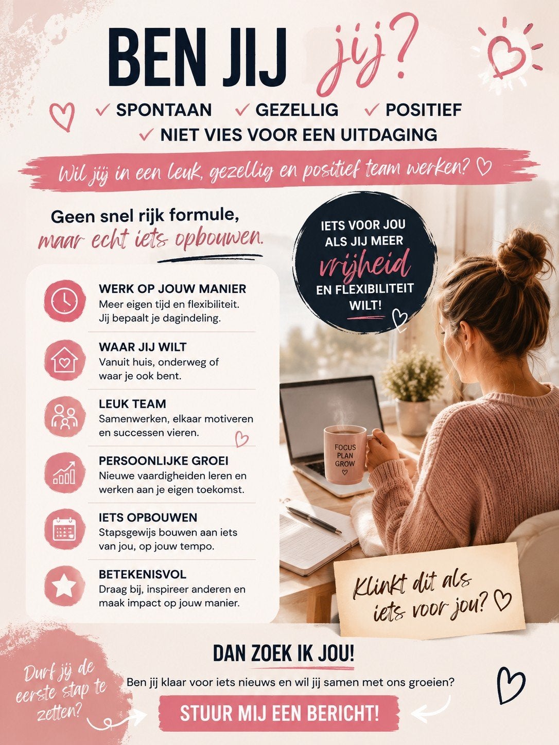 Meer vrijheid? Start een nieuwe uitdaging naast je werk, Vacatures