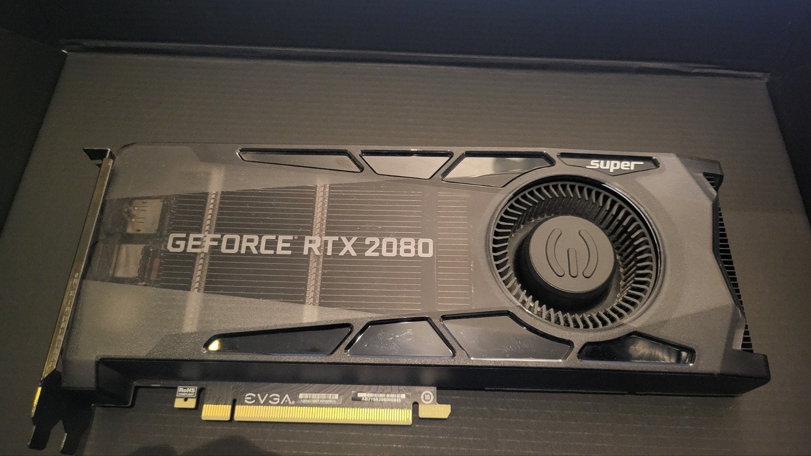 RTX 2080 Super OC 8GB, Computers en Software, Videokaarten, PCI-Express 3, GDDR6, Ophalen of Verzenden, Zo goed als nieuw