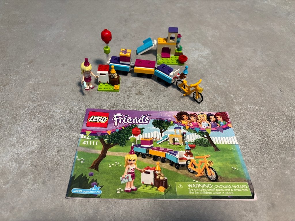 Legoset 41111 Friends Feesttrein, Gebruikt, Lego, Friends, Ophalen of Verzenden