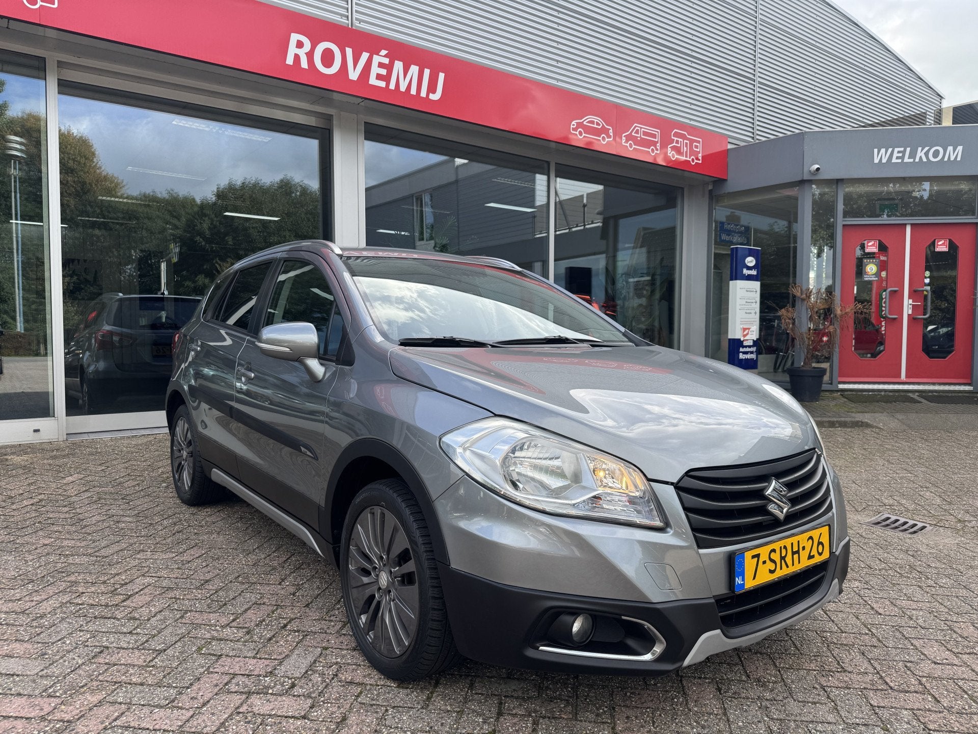 Suzuki S-Cross 1.6 Exclusive Trekhaak, Camera, Cruise, Clima, Auto's, Stof, Gebruikt, 4 cilinders, 400 kg