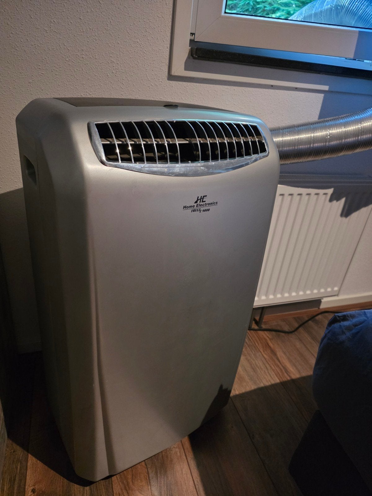 Moet vandaag weg!!    Mobiele airco Home Electron 9000 BTU, Witgoed en Apparatuur, Ophalen, Gebruikt, Minder dan 60 m³, 3 snelheden of meer