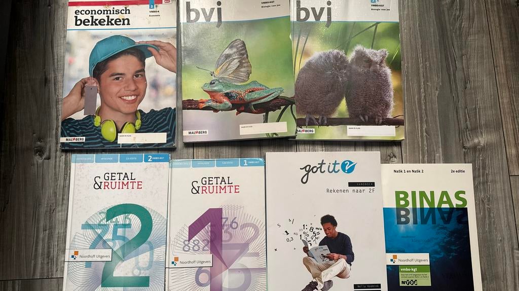 Schoolboeken Economisch Bekeken, Getal & Ruimte, Binas, Boeken, Ophalen of Verzenden, Gelezen, VMBO, Economie