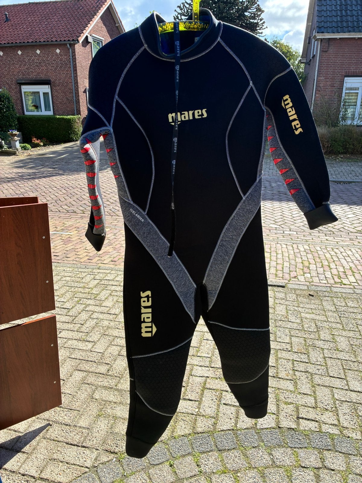 Mares 5 mm duikpak 6+ met shorty en cap, Watersport en Boten, Ophalen of Verzenden, Gebruikt, Duikpak
