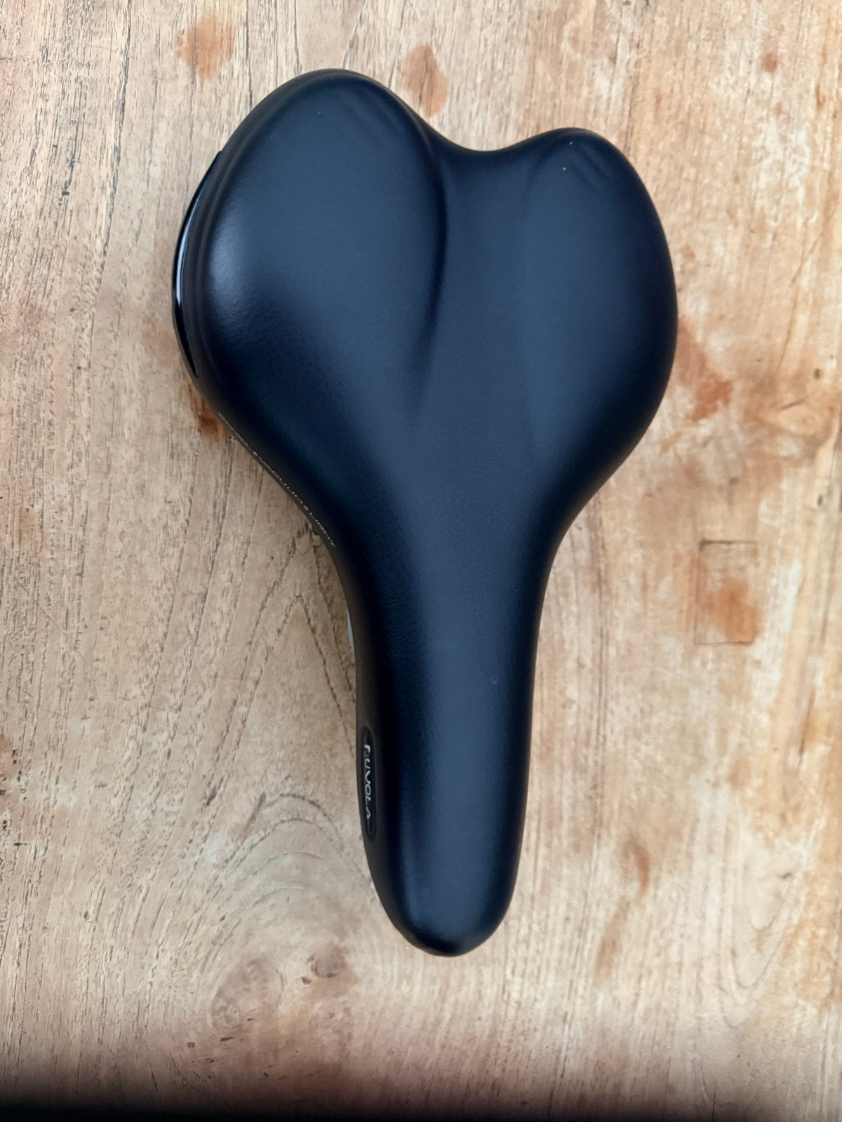 Comfortabel fietszadel - Zwart, zo goed als nieuw, Fietsen en Brommers, Kunststof, Ophalen of Verzenden, Zo goed als nieuw, Zadel