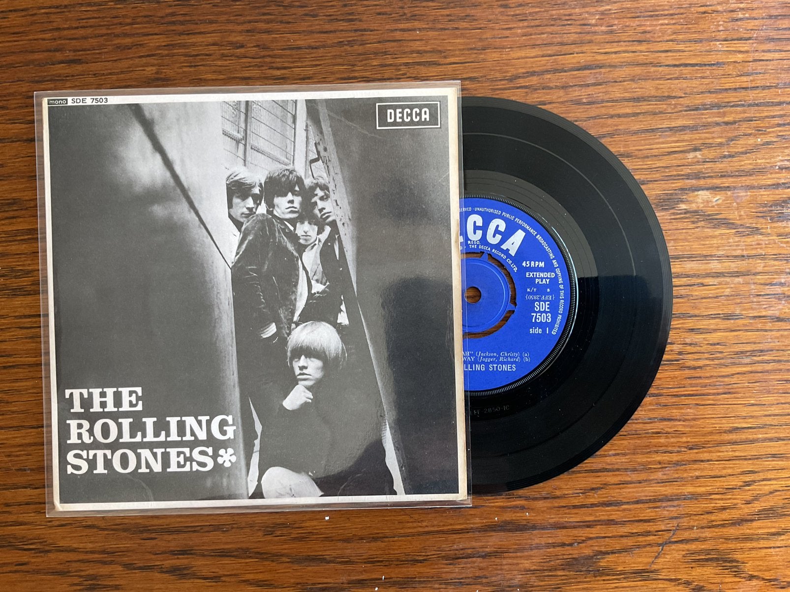 The Rolling Stones E.P.  She Said Yeah, Ophalen of Verzenden, Zo goed als nieuw, Pop