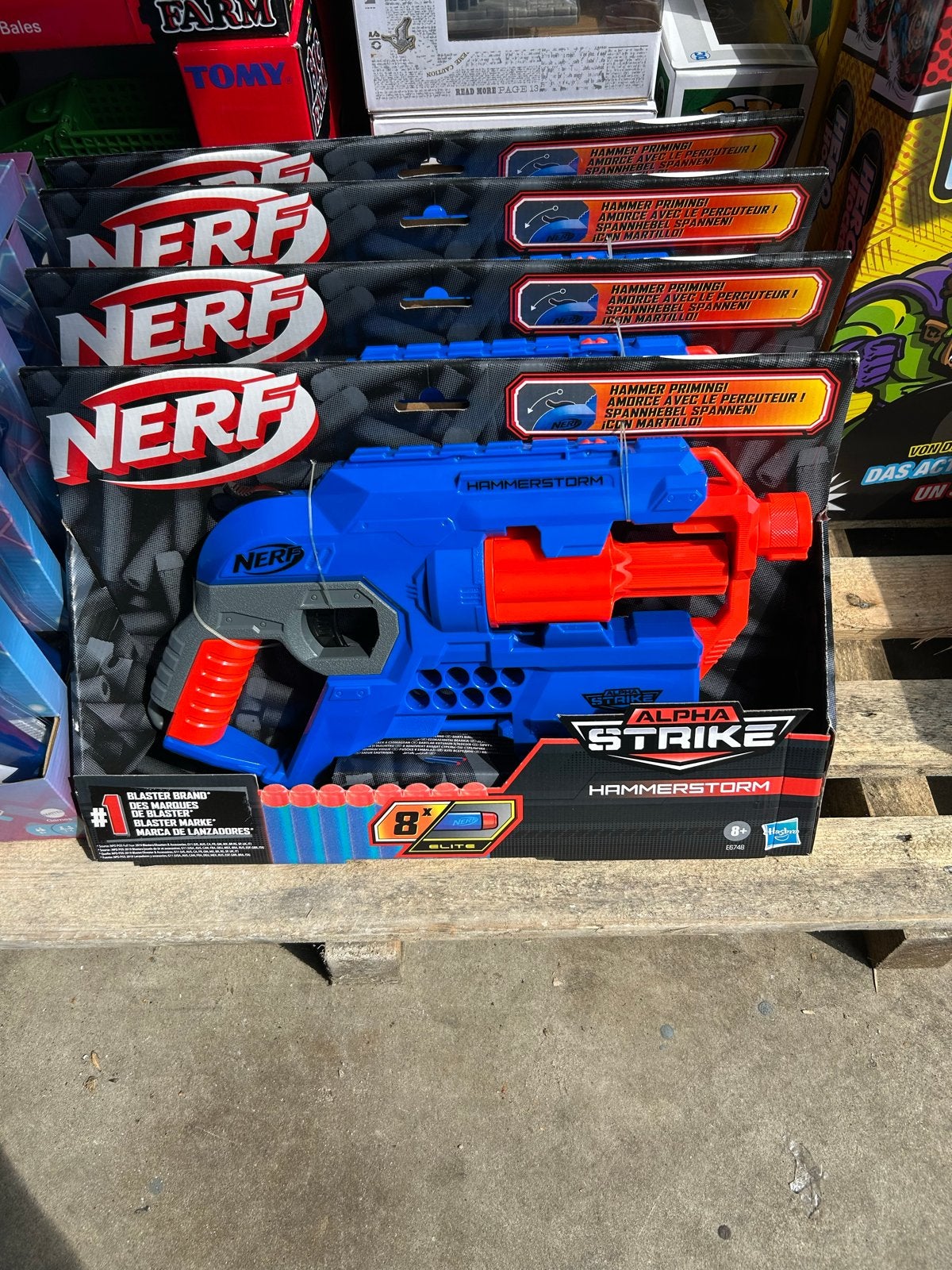 Nerf Alpha Strike Hammerstorm Blaster - Nieuw in doos, Kinderen en Baby's, Speelgoed | Overig, Ophalen of Verzenden, Nieuw, Jongen of Meisje