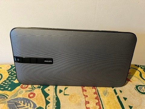 Philips BTM2460/12 Micro HiFi Systeem – Bluetooth & USB, Philips, Gebruikt, Microset, Ophalen of Verzenden