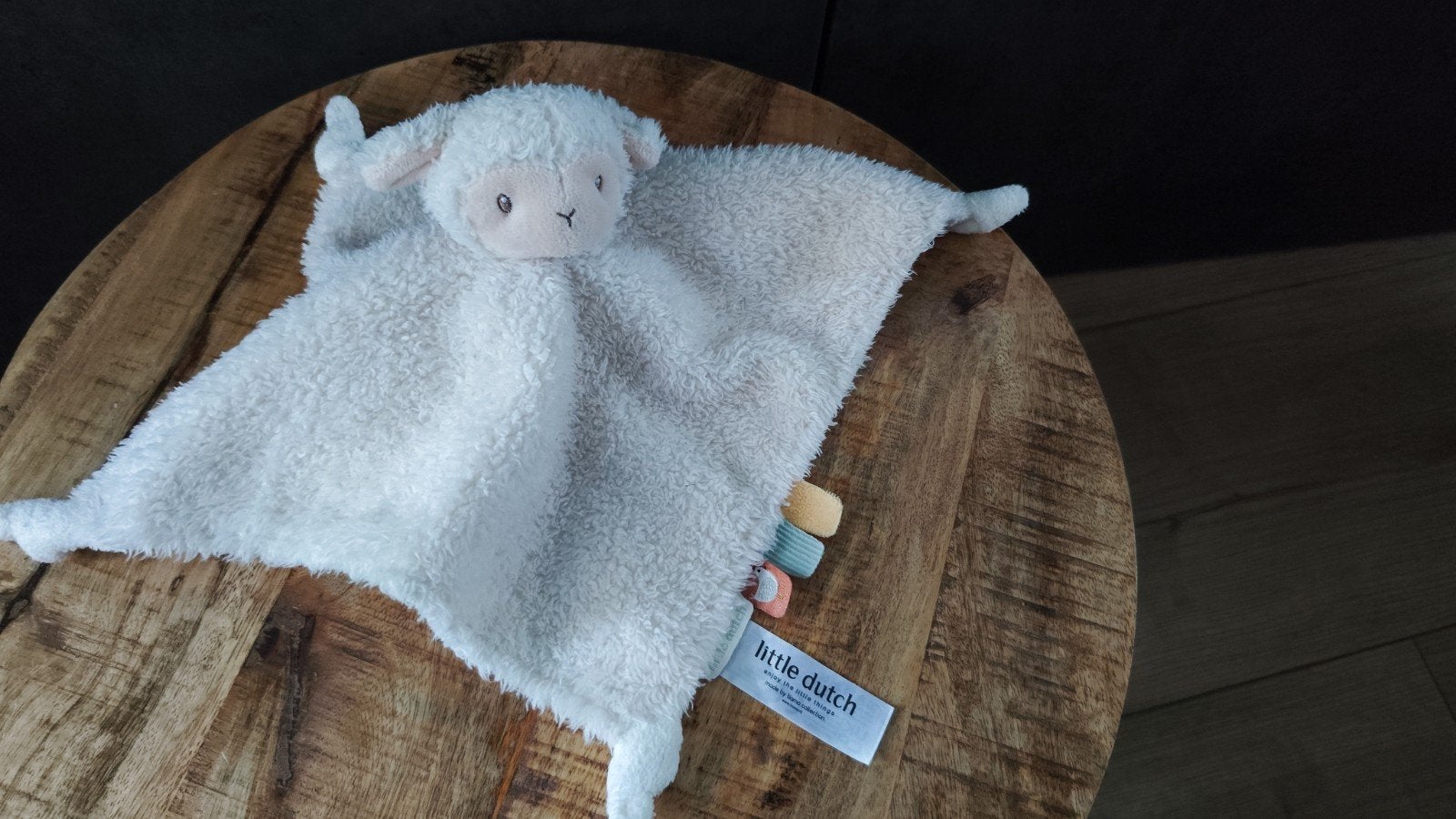 Little Dutch Knuffeldoekje Schaap, Little Dutch, Ophalen of Verzenden, Zo goed als nieuw, Klein (minder dan 20 cm)