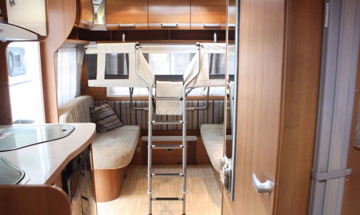 Uwis caravan stapelbed - Ideaal voor extra slaapplek, Caravans en Kamperen, Caravan accessoires, Ophalen of Verzenden, Zo goed als nieuw