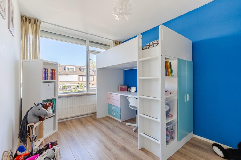 Ikea SMÅSTAD Hoogslaper, 90bij200cm, Gebruikt, 90 cm, Eenpersoons, Wit