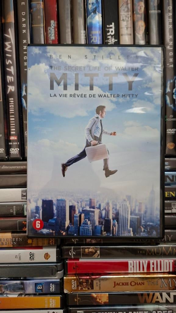 The secret life of walter mitty dvd, Cd's en Dvd's, Alle leeftijden, Ophalen of Verzenden, Zo goed als nieuw