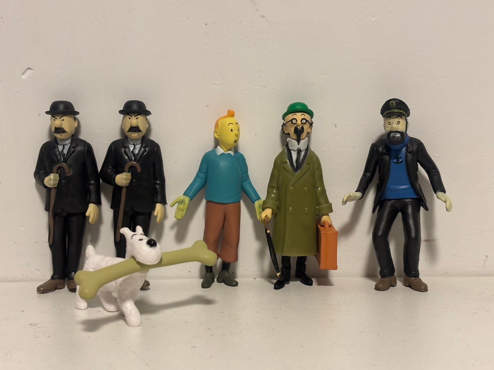 Tintin kuifje poppetjes, Verzamelen, Ophalen of Verzenden, Zo goed als nieuw