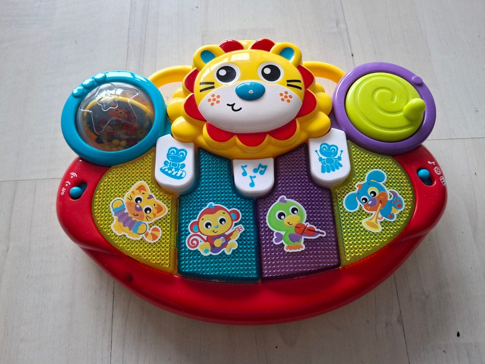 Fisher-Price Mini Dieren Piano  alles werkt, Kinderen en Baby's, Ophalen of Verzenden, Gebruikt, Overige typen, Met geluid
