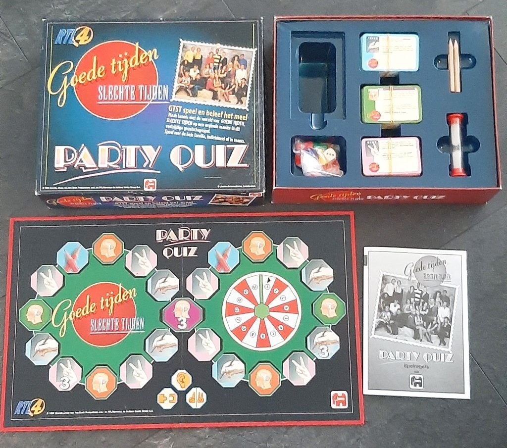 Party Quiz Spel GTST ZGAN, Drie of vier spelers, Ophalen of Verzenden, Zo goed als nieuw, Jumbo
