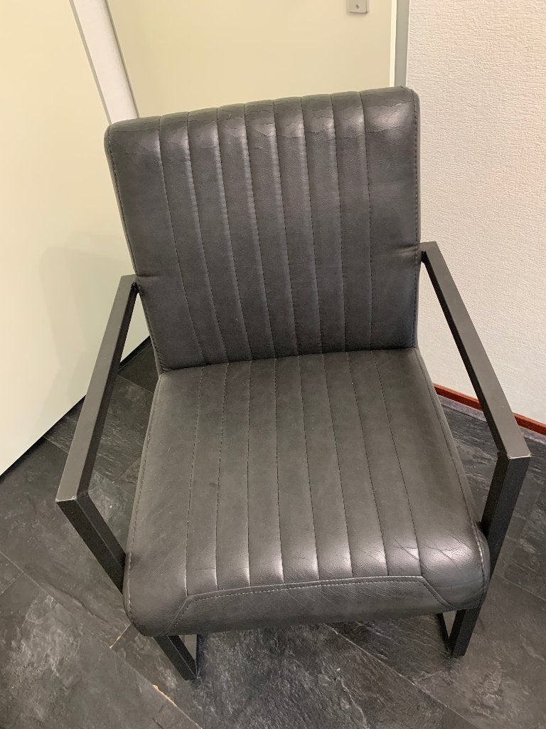 Eet Kamer Stoelen, Huis en Inrichting, Stoelen, Ophalen, Gebruikt, Zwart, Twee