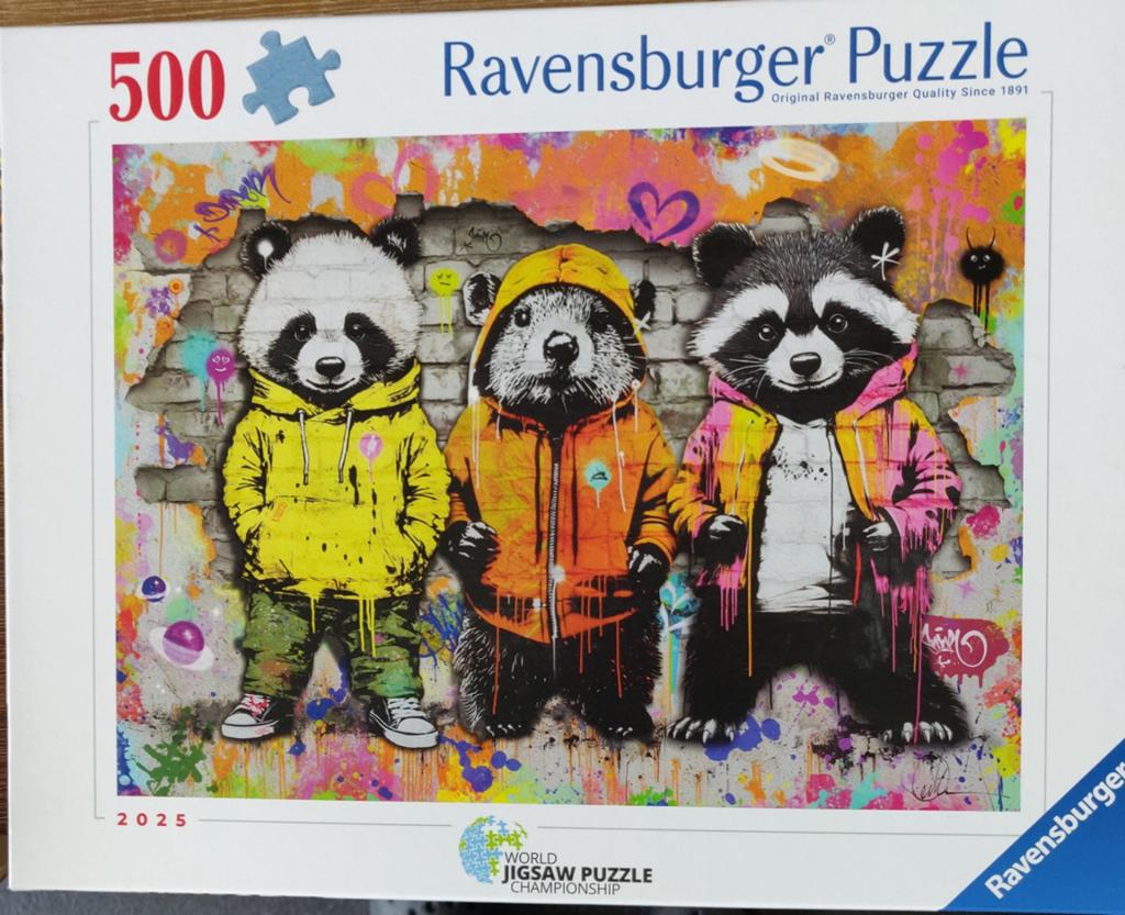 RAVENSBURGER FURRY FRIENDS, Ophalen of Verzenden, 500 t/m 1500 stukjes, Zo goed als nieuw