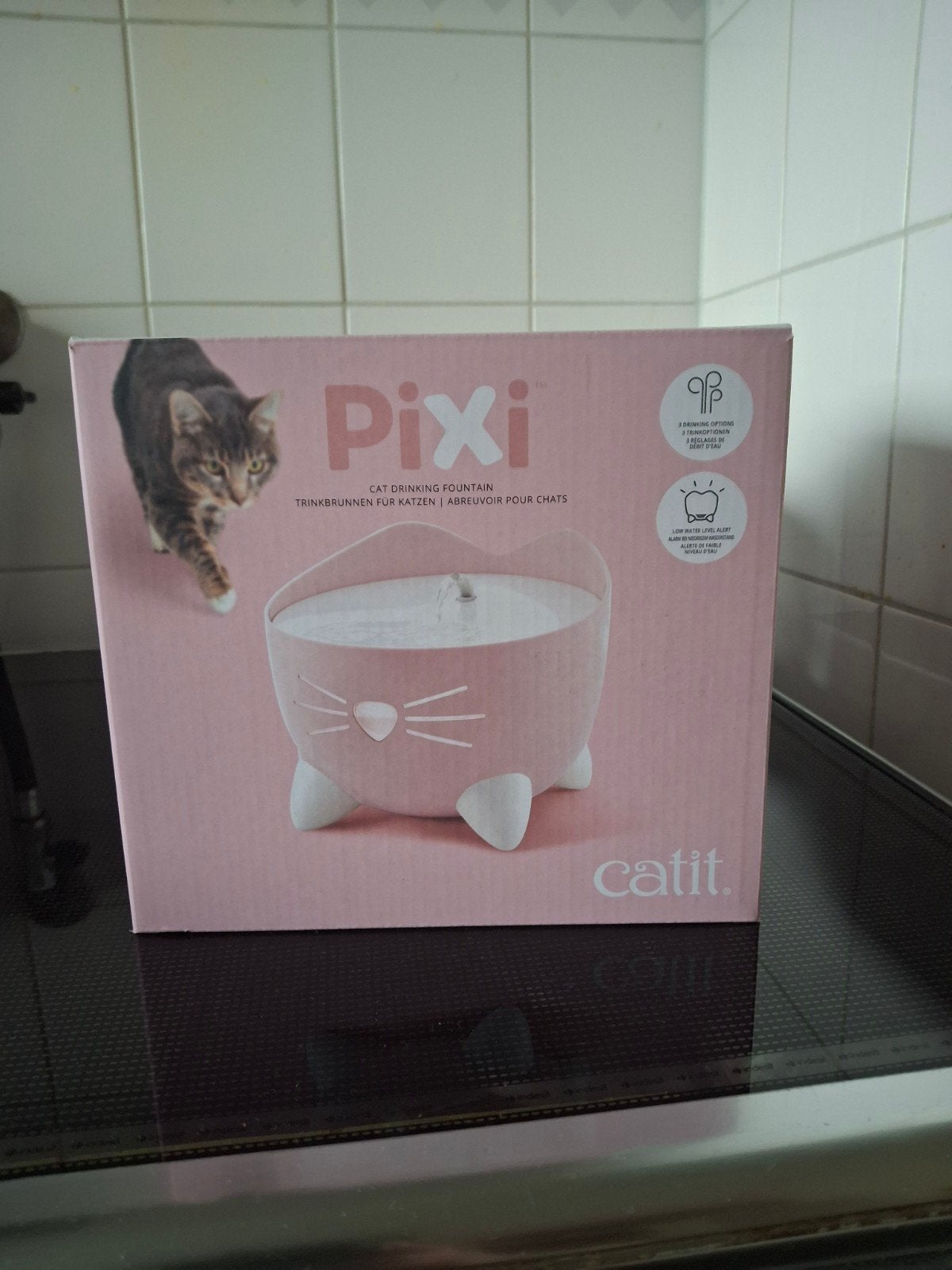 Catit drinkfontein, Ophalen