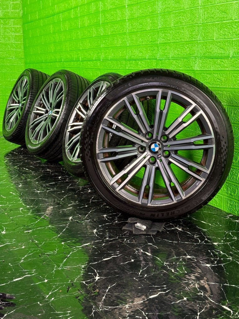 Originele BMW 3 4-Serie velgen 18" 5x112 Style 790M 7mm, Niet ingevuld, 18 inch, Gebruikt, 255 mm