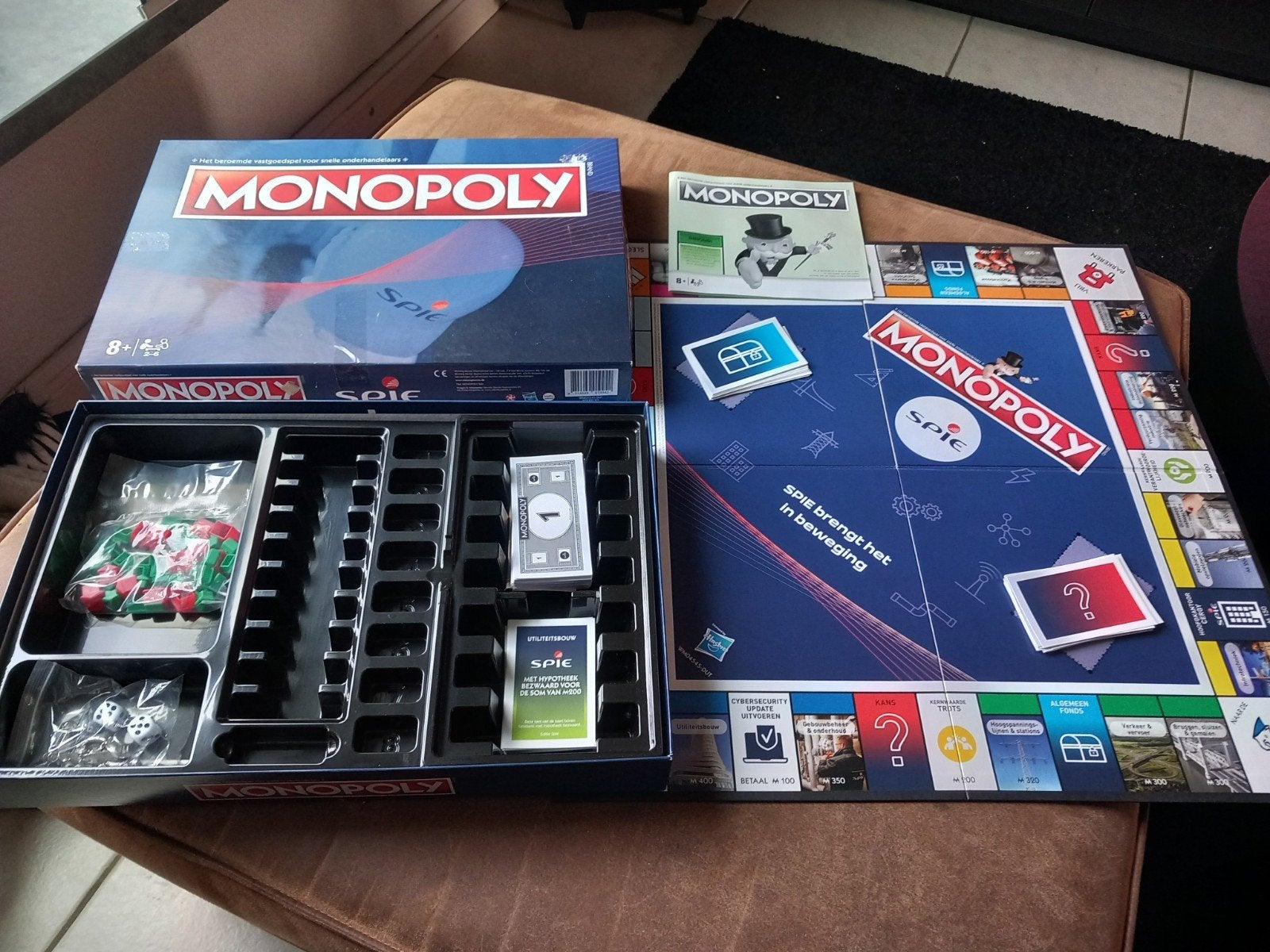 Monopoly Spie Editie - Zo goed als nieuw bordspel, Postbus 100, 3700 AC Zeist, Nederland, Ophalen of Verzenden, Zo goed als nieuw