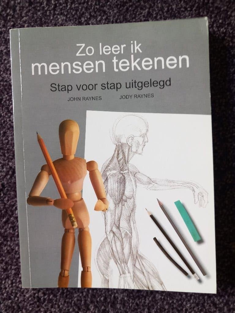 Zo leer ik mensen tekenen, Boeken, Hobby en Vrije tijd, Ophalen of Verzenden, Zo goed als nieuw, Jody Raynes, Tekenen en Schilderen