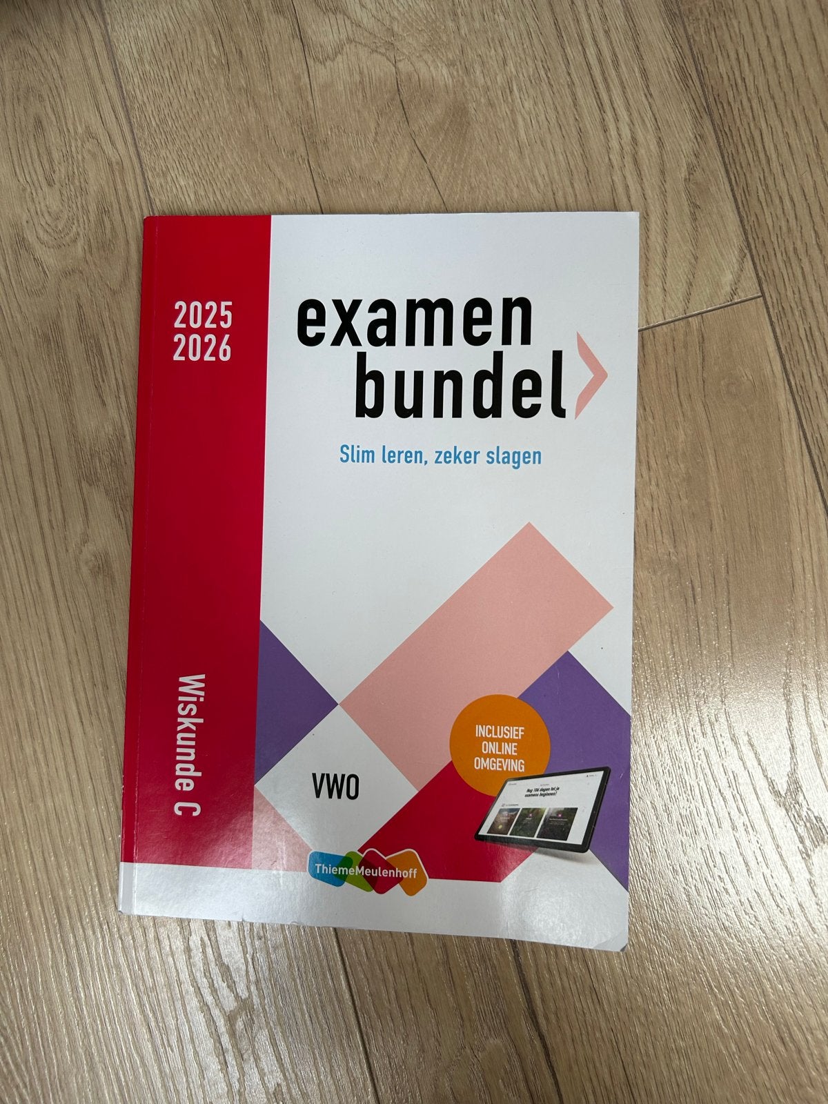 Examenbundel Wiskunde C VWO 2025/2026, Boeken, Ophalen of Verzenden, Zo goed als nieuw, VWO, Overige vakken