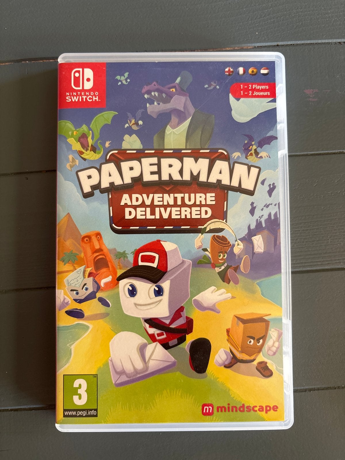 Paperman Adventure Delivered - Nintendo Switch, 1 speler, Eén computer, Ophalen of Verzenden, Zo goed als nieuw