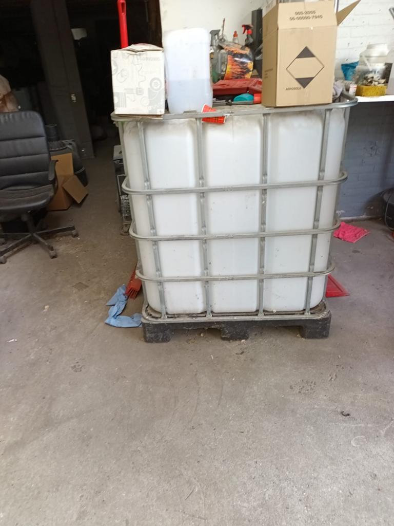 IBC container 1000 liter, Tuin en Terras, Regentonnen, Ophalen
