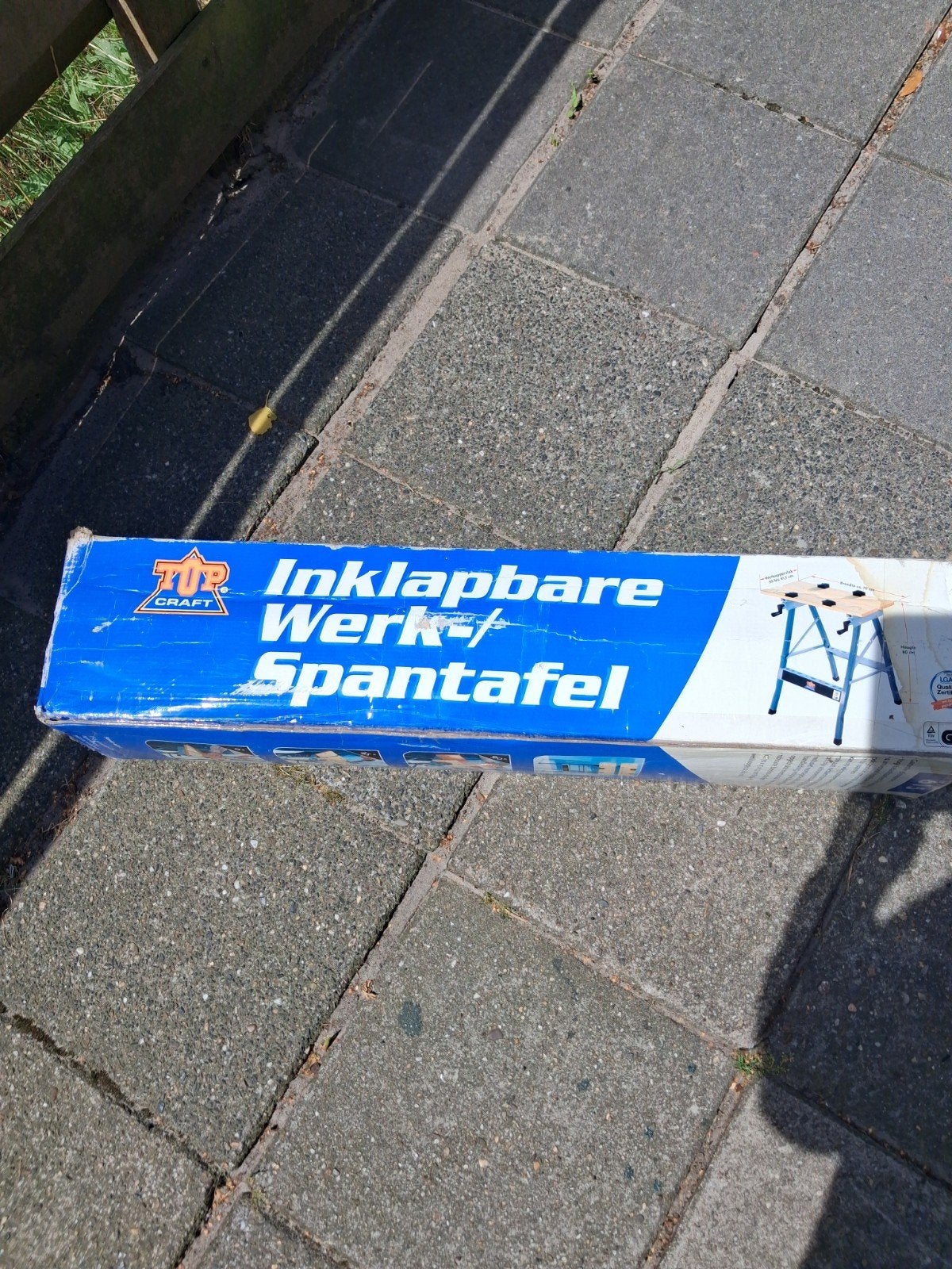 Inklapbare werk en spantafel, Ophalen, Nieuw