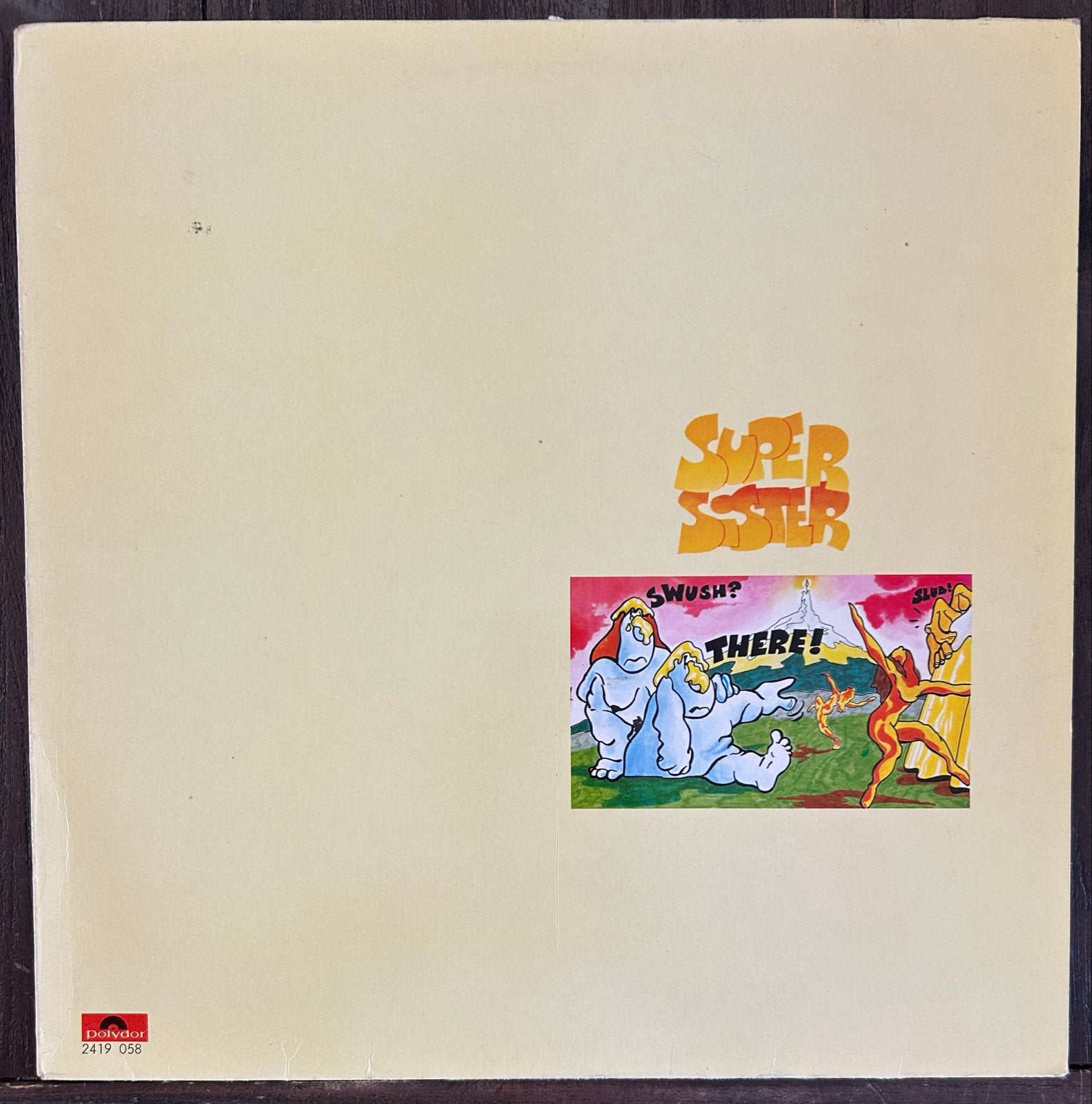 Supersister - Pudding en Gisteren LP (1972) Prog Rock Vinyl, LP, Gebruikt, Ophalen of Verzenden, 12 inch