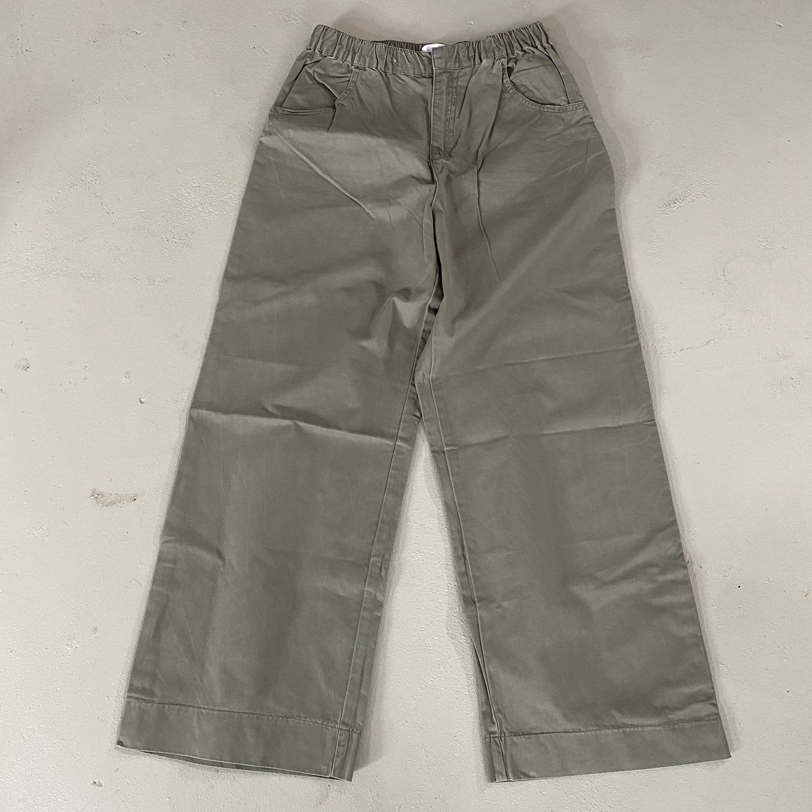 Leuke groene broek van Zara maat 13-14, Verzenden, Zo goed als nieuw, Meisje, Broek