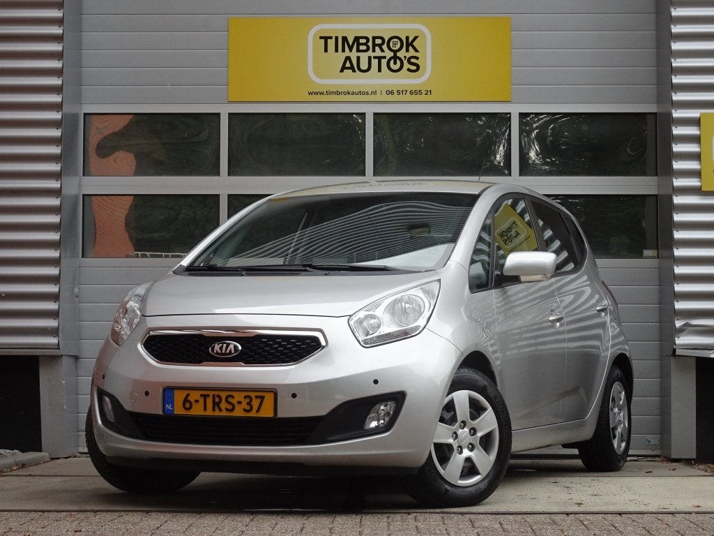 Kia Venga 1.6 CVVT Executive Aut. *Navi/Clima/Cruise/Cam/Tre, Auto's, Euro 5, 1591 cc, 4 cilinders, Origineel Nederlands