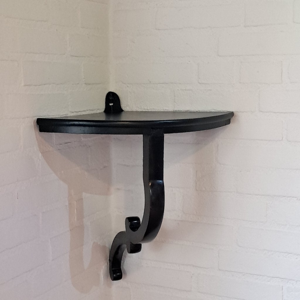 hoektafeltje, Huis en Inrichting, Tafels | Bijzettafels, Ophalen, Minder dan 45 cm, Minder dan 55 cm, Zo goed als nieuw