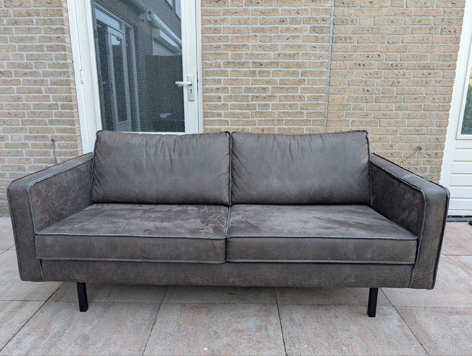 Rodeo bank 2,5 zits, Ophalen, 150 tot 200 cm, Tweepersoons, Zo goed als nieuw