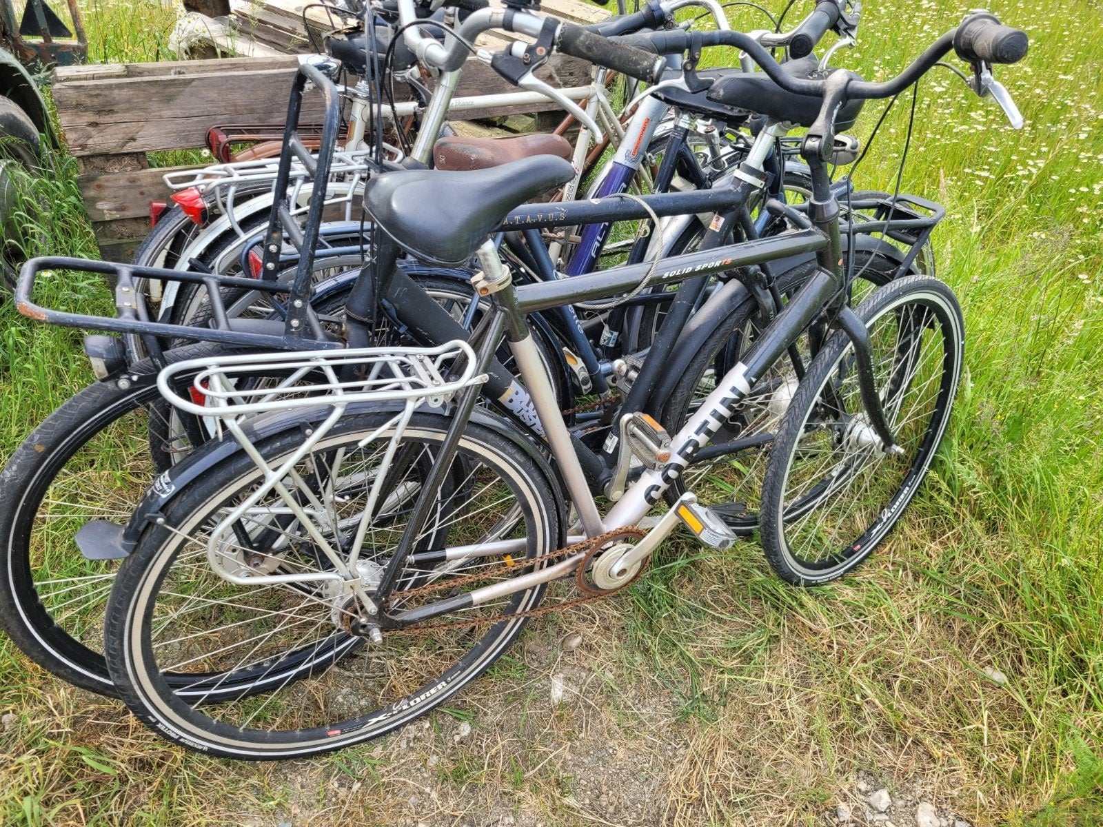 OPRUIMING, Diverse 28 inch fietsen met opknapwerk, Fietsen en Brommers, Ophalen, Gebruikt, Gazelle