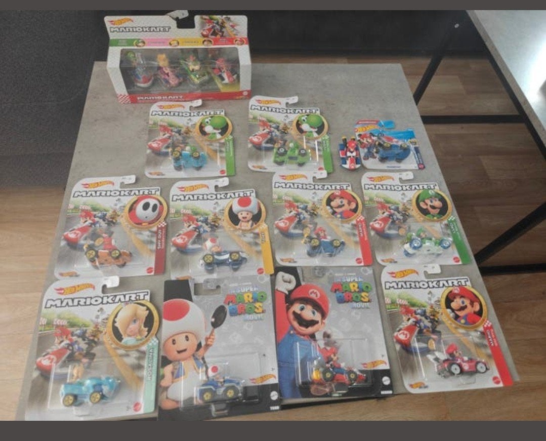 Hotwheels Mario Kart verschillende te koop, Ophalen of Verzenden, Nieuw, Elektrisch, Overige merken