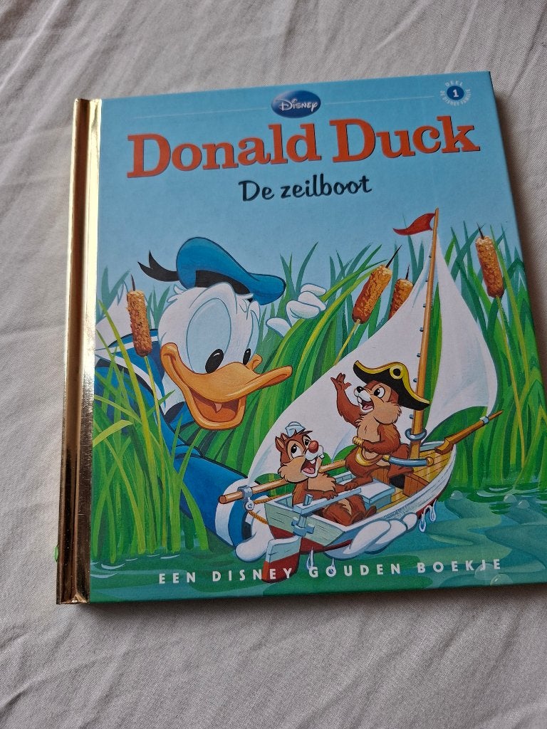 Disney boekje, Donald Duck De zeilboot, Verzamelen, Ophalen of Verzenden, Donald Duck, Zo goed als nieuw, Overige typen