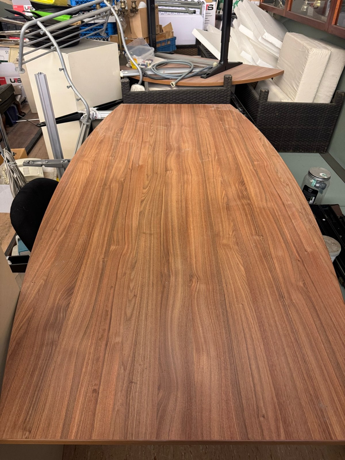 Moderne Vergadertafel - Ruim en Stijlvol, Ophalen, Gebruikt, 100 tot 150 cm, 200 cm of meer