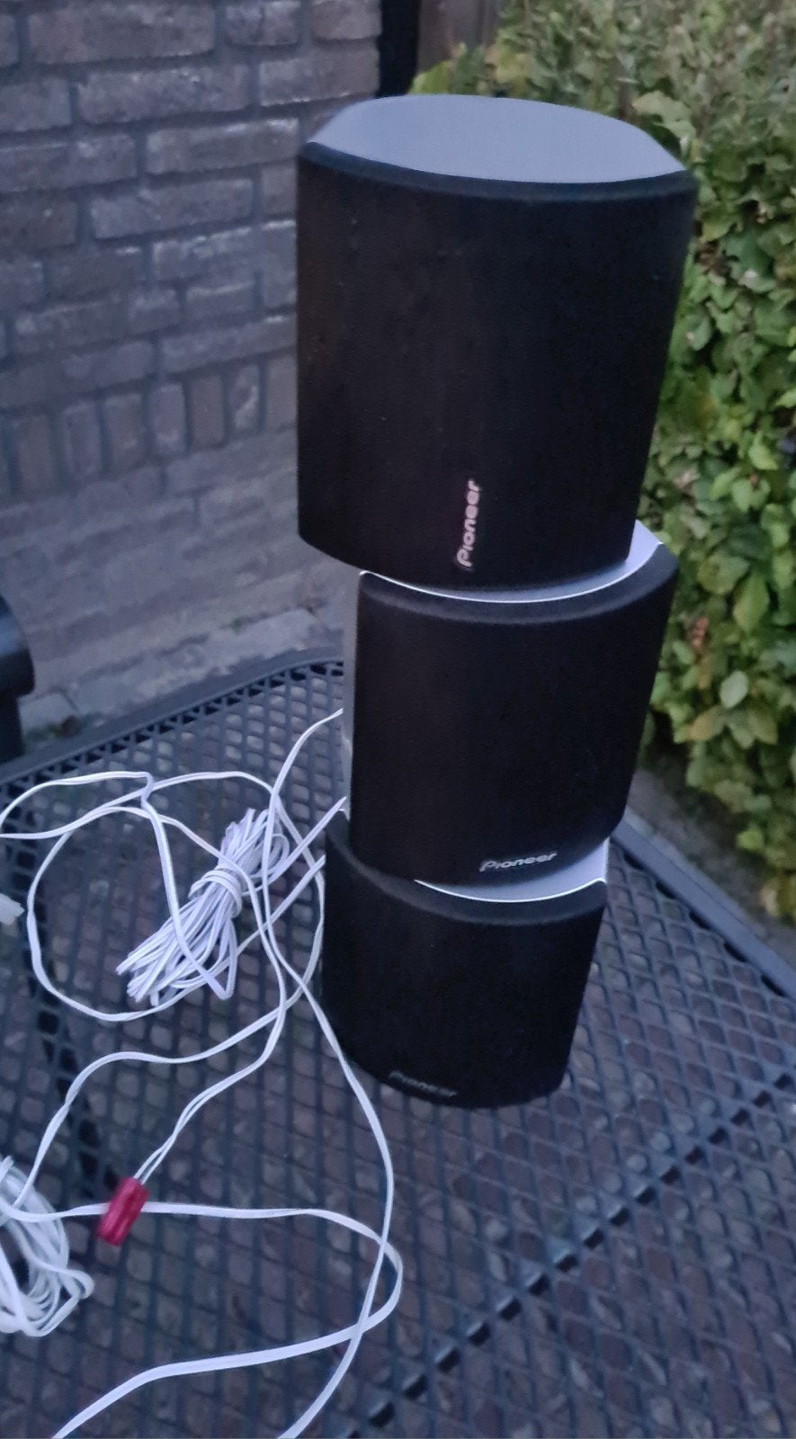 Pioneer S-DV232 Surround Speakerset (3 stuks), Gebruikt, Ophalen of Verzenden, Pioneer, Surroundset