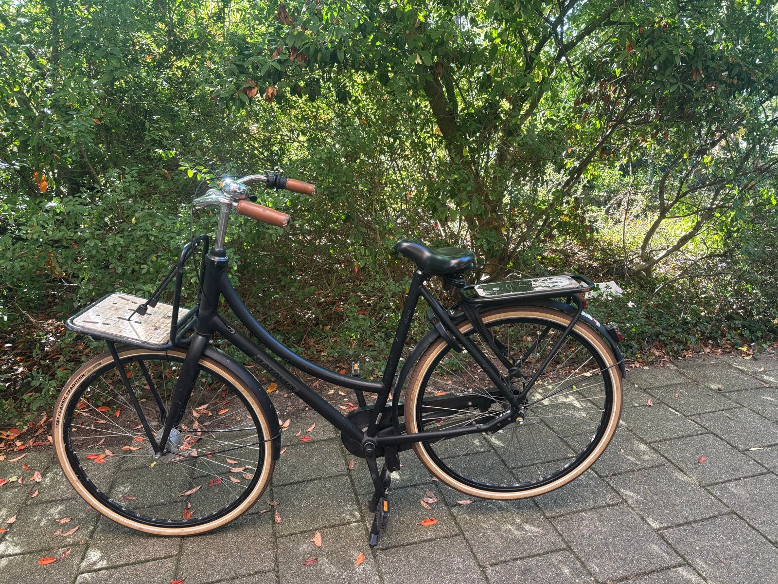 Batavus Damesfiets met voordrager - Zo goed als nieuw, 53 tot 56 cm, Velgrem, Versnellingen, Batavus