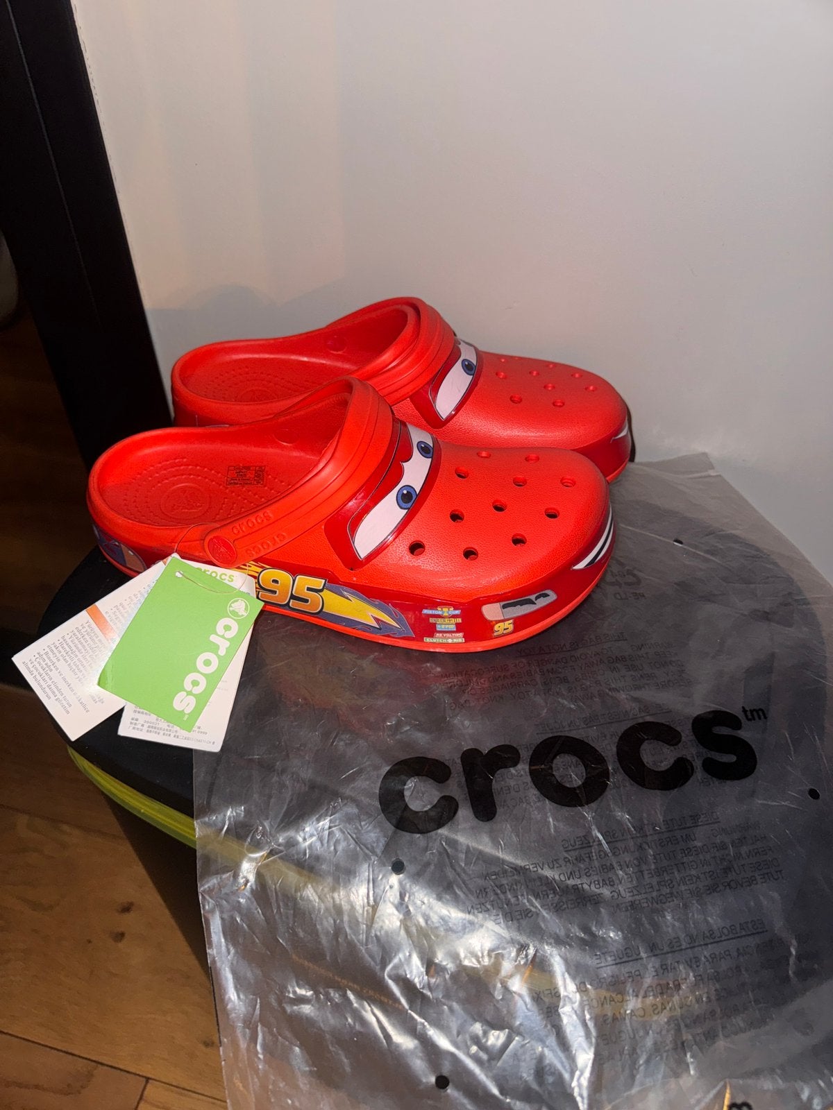 Cars crocs maat 43/44 EU nieuw Lightning Mcqueen, Ophalen of Verzenden, Nieuw