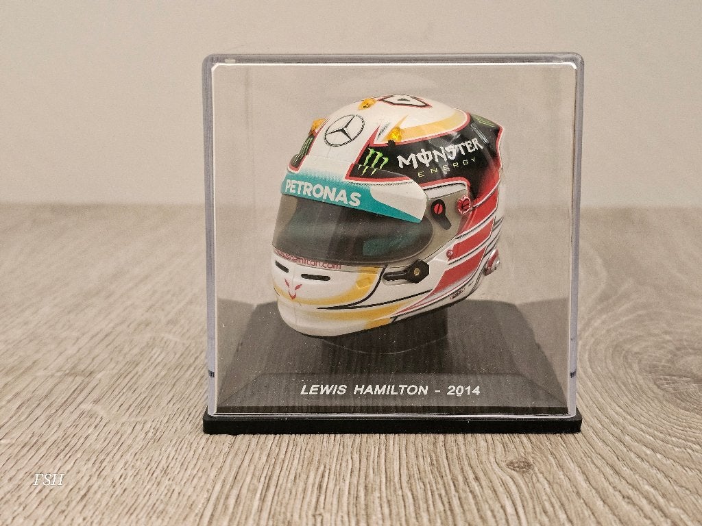SALE: Helm 1:5, L. Hamilton # 44, 2014. SPARK. <TOPHELM>, Ophalen of Verzenden, Zo goed als nieuw, Formule 1