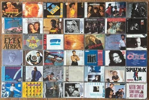 Partij CD Maxisingles / 3 Inch Top 40 Jaren 80 , los te koop, Verzenden, Maxi-single, Zo goed als nieuw, Pop