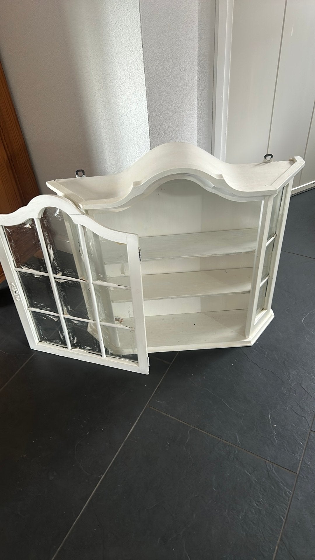 Vitrine kastje, Overige typen, Ophalen, Gebruikt, Hout