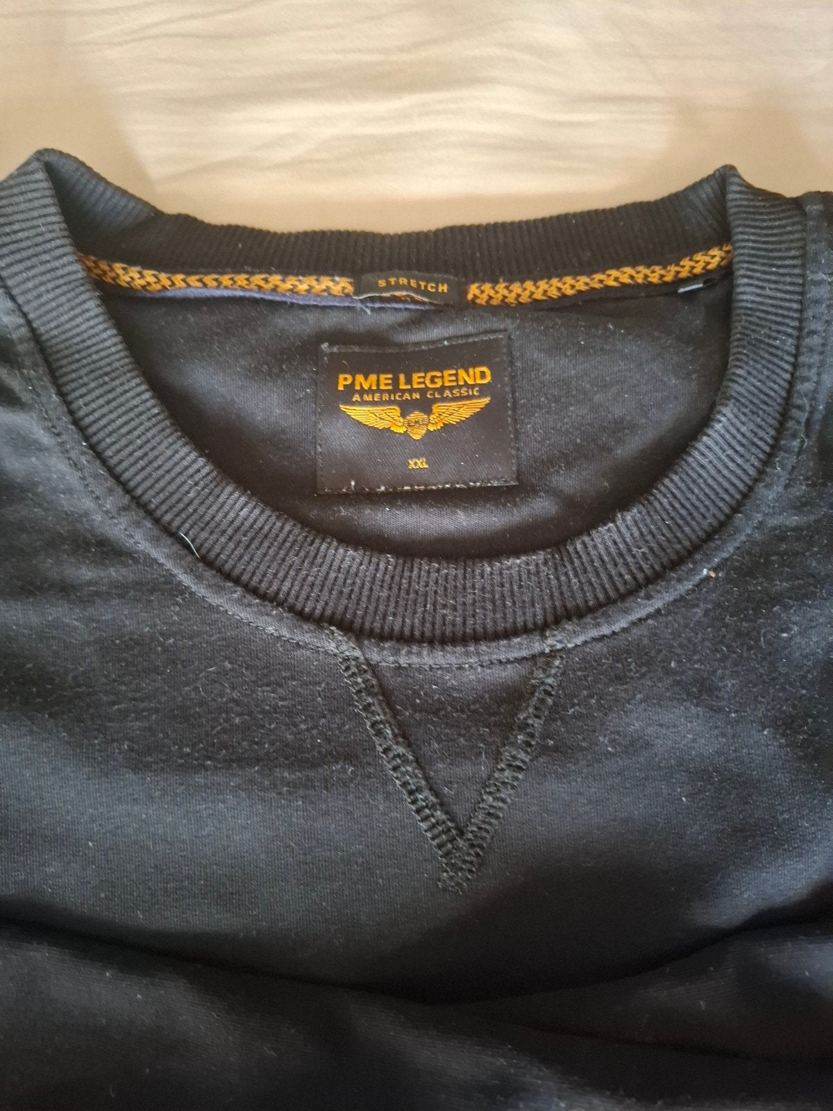 PME sweatshirt trui zwart lange mouw XXL, Kleding | Heren, Ophalen of Verzenden, Zo goed als nieuw, Zwart, Jas of Mantel