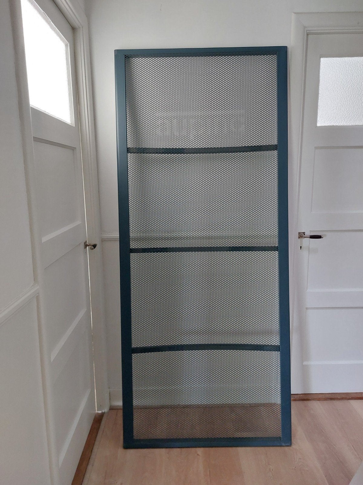 2 stuks Spiraalbodem Auping 210x90 cm blauw, Huis en Inrichting, Ophalen, Eenpersoons, 90 cm
